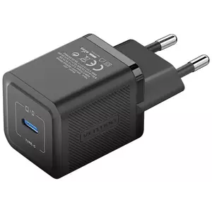 Töltő Vention, Wall charger, FEPB0-EU, USB-C, 20W, GaN (black) kép