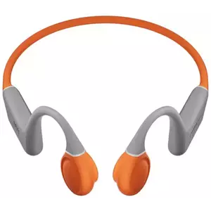 Fejhallgató QCY T25 open-ear wireless headphones (gray-orange) kép