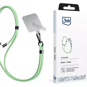 3MK EasyClip Green (black) Phone lanyard kép