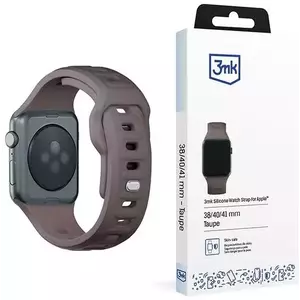 Óraszíj 3MK Silicone Watch Straptaupe for Apple Watch 42/44/45/49mm kép