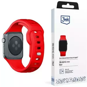 Óraszíj 3MK Silicone Watch Strap red for Apple Watch 38/40/41mm kép