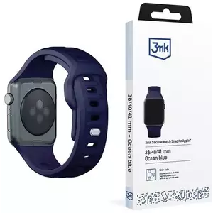 Óraszíj 3MK Silicone Watch Strap ocean blue for Apple Watch 38/40/41mm kép