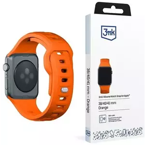 Óraszíj 3MK Silicone Watch Strap orange for Apple Watch 38/40/41mm kép