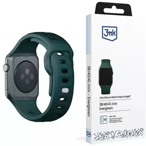 Óraszíj 3MK Silicone Watch Strap evergreen for Apple Watch 38/40/41mm kép