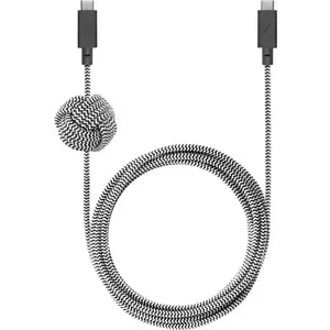 Kábel Native Union Anchor Cable (USB-C - USB-C) 3m, zebra (ACABLE-C-ZEB-NP) kép