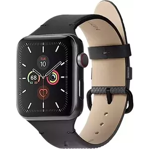 Óraszíj Native Union (RE)CLASSIC Strap for Apple Watch 44mm, black (RESTRAP-AW-L-BLK) kép