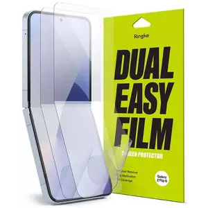 KIJELZŐVÉDŐ FÓLIA RINGKE DUAL EASY 2-PACK PROTECTIVE FOIL GALAXY Z FLIP 6 CLEAR (8809961787041) kép