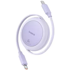 Kábel Baseus Free2Pull Mini USB-C to USB-C USB cable 60W, 1m (purple) kép