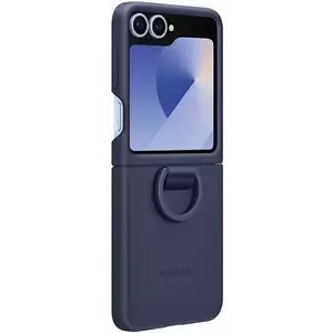 Tok Samsung EF-PF741TNEGWW Z Flip6 F741 navy Silicone Case with Ring (EF-PF741TNEGWW) kép