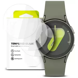 TEMPERED KIJELZŐVÉDŐ FÓLIA RINGKE TEMPERED GLASS 4-PACK GALAXY WATCH 4 / 5 / 6 / 7 / FE (40 MM) CLEAR (8809881265070) kép