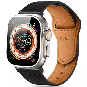 Óraszíj TECH-PROTECT NATURALFIT APPLE WATCH 4 / 5 / 6 / 7 / 8 / 9 / SE (38 / 40 / 41 MM) BLACK (5906302312658) kép