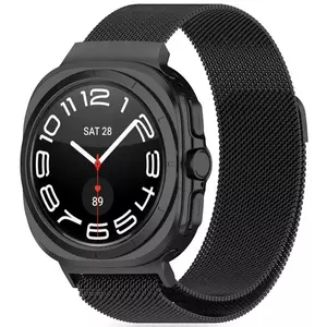 Óraszíj TECH-PROTECT MILANESEBAND SAMSUNG GALAXY WATCH ULTRA (47 MM) BLACK (5906302312351) kép