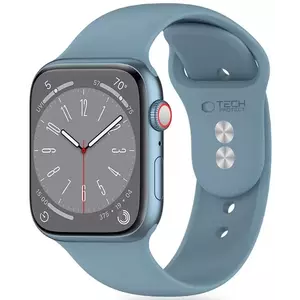 Óraszíj TECH-PROTECT SILICONE APPLE WATCH 4 / 5 / 6 / 7 / 8 / 9 / SE / ULTRA 1 / 2 (42 / 44 / 45 / 49 MM) WINTER BLUE (5906302310012) kép