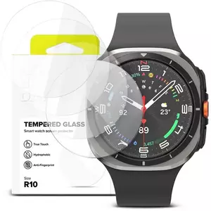 TEMPERED KIJELZŐVÉDŐ FÓLIA RINGKE TEMPERED GLASS 4-PACK GALAXY WATCH ULTRA (47 MM) CLEAR (8809961787294) kép