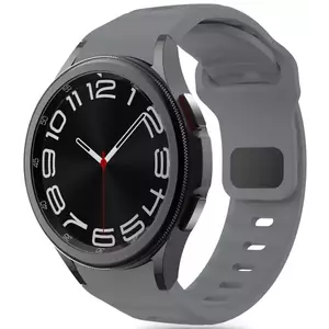 Óraszíj TECH-PROTECT SILICONE LINE SAMSUNG GALAXY WATCH 4 / 5 / 5 PRO / 6 / 7 / FE CRAYON GREY (5906302313631) kép