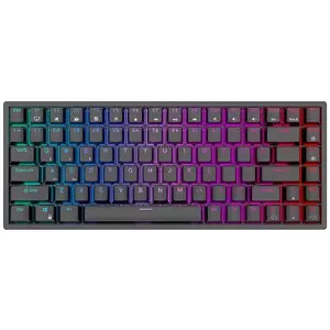 Billentyűzet Royal Kludge RK84 RGB Wireless Mechanical Keyboard, Brown switch (black) kép