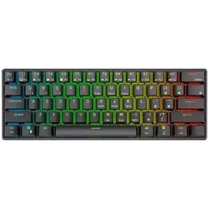 Billentyűzet Royal Kludge RK61 RGB Mechanical Keyboard, Red Switch (Black) kép