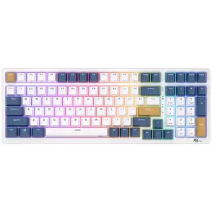 Billentyűzet Royal Kludge RK98 RGB Mechanical Keyboard, Red switch (blue) kép