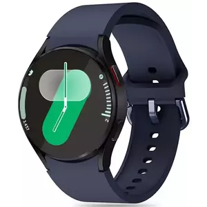 Óraszíj TECH-PROTECT SILICONE SAMSUNG GALAXY WATCH 4 / 5 / 5 PRO / 6 / 7 / FE NAVY BLUE (5906302313532) kép