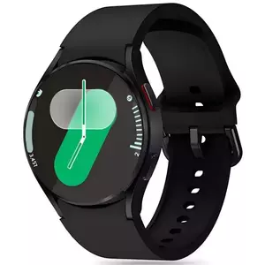 Óraszíj TECH-PROTECT SILICONE SAMSUNG GALAXY WATCH 4 / 5 / 5 PRO / 6 / 7 / FE BLACK (5906302313518) kép