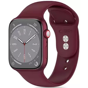 Óraszíj TECH-PROTECT SILICONE APPLE WATCH 4 / 5 / 6 / 7 / 8 / 9 / SE / ULTRA 1 / 2 (42 / 44 / 45 / 49 MM) MULBERRY (5906302310050) kép