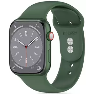 Óraszíj TECH-PROTECT SILICONE APPLE WATCH 4 / 5 / 6 / 7 / 8 / 9 / SE / ULTRA 1 / 2 (42 / 44 / 45 / 49 MM) OLIVE (5906302310043) kép