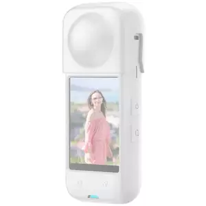 Tok PULUZ Silicone protective case for Insta360 X4 (white) kép