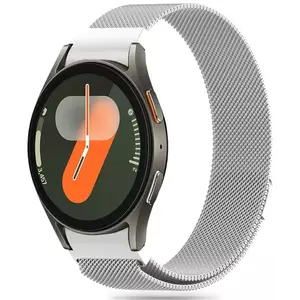 Óraszíj TECH-PROTECT MILANESEBAND SAMSUNG GALAXY WATCH 4 / 5 / 5 PRO / 6 / 7 / FE SILVER (5906302313778) kép