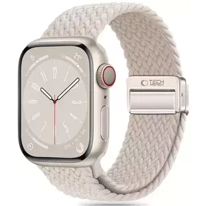 Óraszíj TECH-PROTECT NYLONMAG APPLE WATCH 4 / 5 / 6 / 7 / 8 / 9 / SE / ULTRA 1 / 2 (42 / 44 / 45 / 49 MM) STARLIGHT (5906302312801) kép