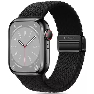 Óraszíj TECH-PROTECT NYLONMAG APPLE WATCH 4 / 5 / 6 / 7 / 8 / 9 / SE / ULTRA 1 / 2 (42 / 44 / 45 / 49 MM) BLACK (5906302312764) kép