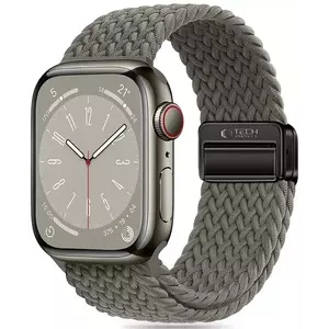 Óraszíj TECH-PROTECT NYLONMAG APPLE WATCH 4 / 5 / 6 / 7 / 8 / 9 / SE / ULTRA 1 / 2 (42 / 44 / 45 / 49 MM) OLIVE GREY (5906302312788) kép