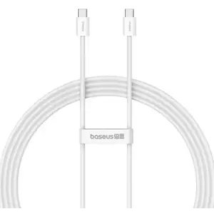 Kábel Baseus Superior 2 100W 2m USB-C to USB-C Fast Charging Cable (White) kép