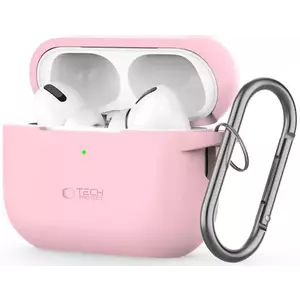 Tok TECH-PROTECT SILICONE HOOK APPLE AIRPODS PRO 1 / 2 DUSTY PINK (5906302313341) kép