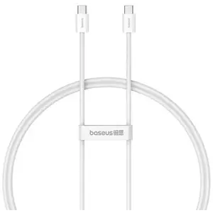 Kábel Baseus Superior 2 100W 1m USB-C to USB-C Fast Charging Cable (White) kép