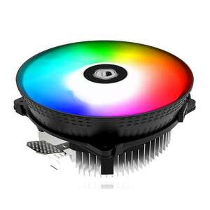 ID-Cooling CPU Cooler - DK-03 Rainbow (14.2-25.6dB; max. 104, 48 m3/h; 4pin csatlakozó, PWM, 12cm, LED) kép