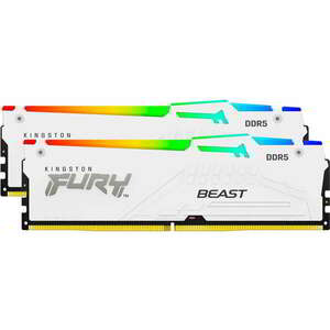 Kingston 64GB / 6000 FURY Beast RGB DDR5 DIMM CL30 Dual RAM KIT (2x32GB) kép