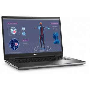 Dell Precision Ultrabook Szürke (17" / Intel i7-13850HX / 16GB / 512GB SSD / RTX 2000 / Win 11 Pro) kép