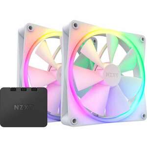 NZXT F140 RGB DUO Twin Ventillátor 140x140x25mm (2db/csomag) kép