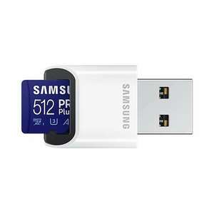 Samsung MicroSD kártya - 512GB MB-MD512KA/EU (PRO PLUS, UHS-I, R160/W120, adapter, 512GB) kép