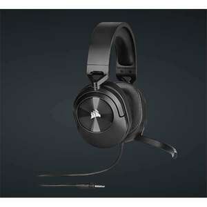 Corsair HS55 Stereo fekete gamer headset kép