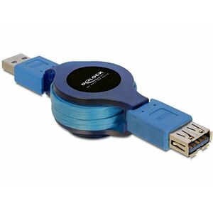 Delock USB 3.0 visszatekerhető hosszabbító kábel kép