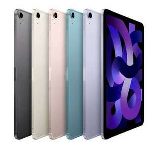 Apple iPad Air 5G LTE 64 GB 27, 7 cm (10.9") Apple M 8 GB Wi-Fi 6E iPadOS 15 Szürke kép