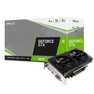 PNY GeForce GTX 1650 4GB DDR6 Dual Ventilátor 2 VCG16504D6DFXPB1 kép