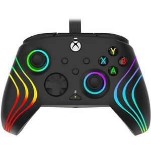 PDP 049-024 Afterglow Wave Xbox Series X|S/Xbox One/PC 3, 5 mm audio Lighting vezetékes kontroller kép