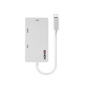 LINDY USB Type C to Triple Display Converter kép