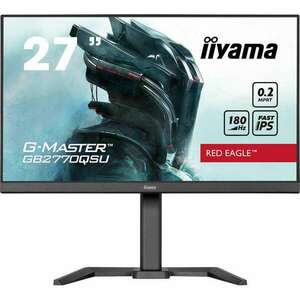 iiyama G-MASTER GB2770QSU-B6 számítógép monitor 68, 6 cm (27") 2560 x 1440 pixelek 2K Ultra HD LCD Fekete (GB2770QSU-B6) kép