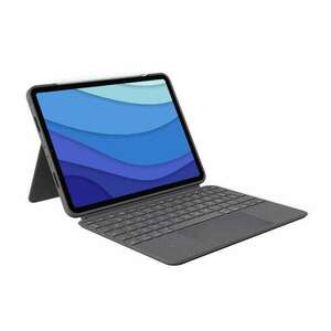 Logitech Combo Touch olasz (Qwerty) iPad Pro 12.9-inch (5th & 6th gen) billentyűzettok Oxfordi szürke (920-010212) (920-010212) kép