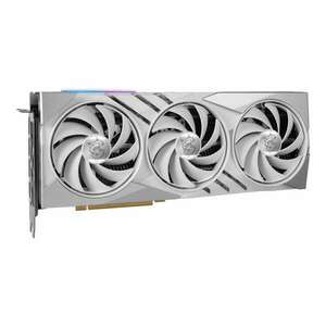 MSI GeForce RTX 4060 Ti 16GB GAMING X SLIM WHITE 16G videokártya (RTX 4060 Ti GAMING X SLIM WHITE 16G) kép