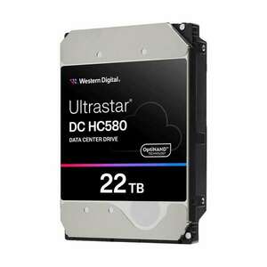 Western Digital 22TB Ultrastar DC HC580 (SE Model) SATA3 3.5" Szerver HDD kép