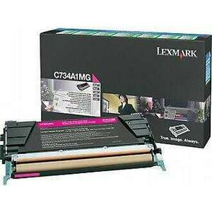 Lexmark C734A1MG Magenta Toner kép